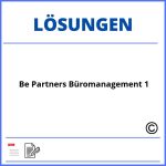 Be Partners Büromanagement 1 Lösungen