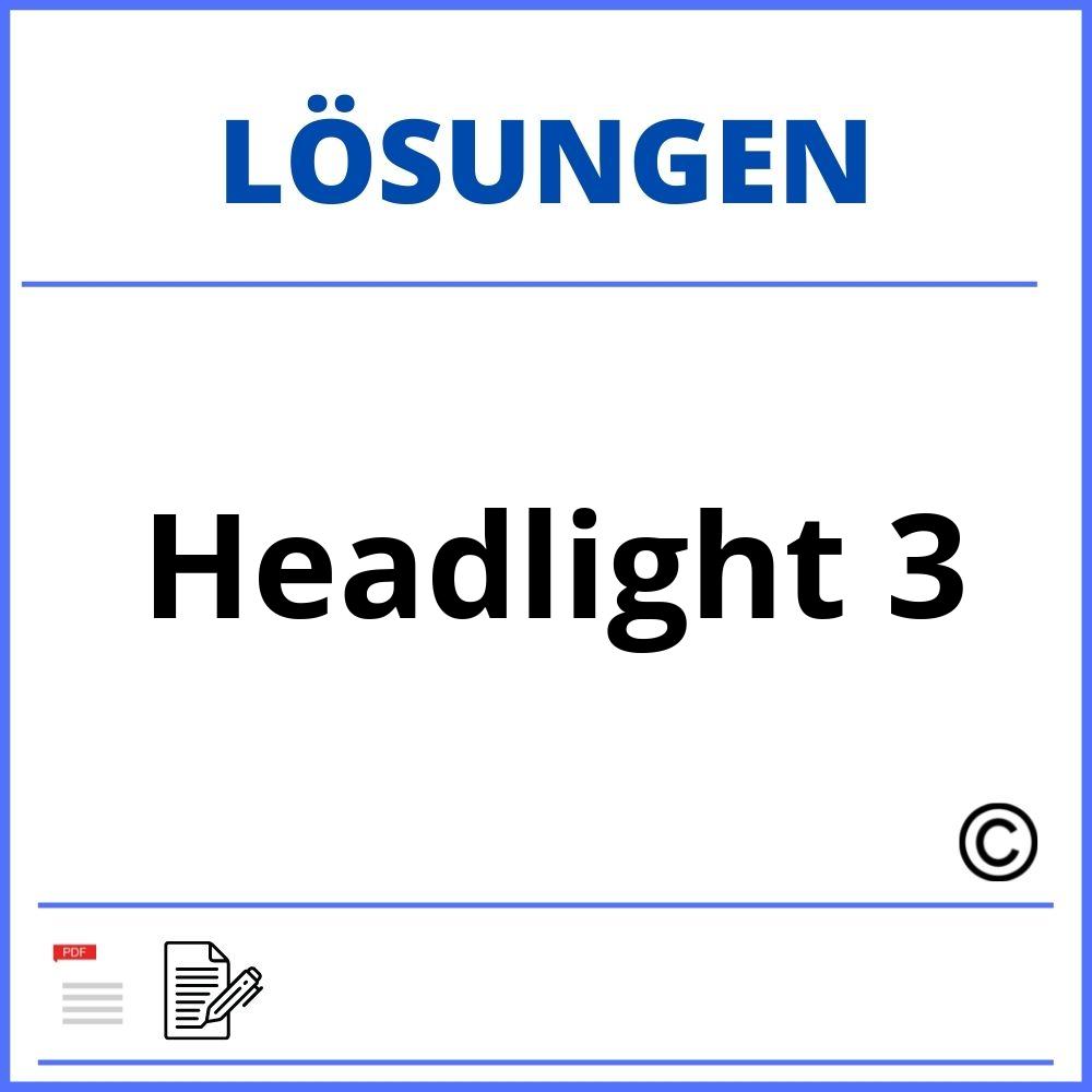 Headlight 3 Lösungen Pdf