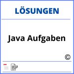 Java Aufgaben Mit Lösungen Pdf